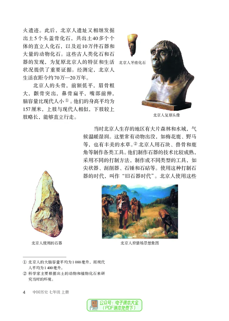 《七上历史（2023秋）_光塔笔记初中课本_初中历史_初中历史7年级上册》第9页预览