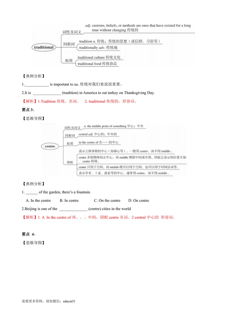 《6.11Unit6单元小结（解析版）_初中全科目同步习题+精品试卷（7-9年级）_25秋初中英语《同步习题+精品试卷》_初中英语（沪教牛津版）试卷_七年级上册_单元测试+单元小结》第2页预览