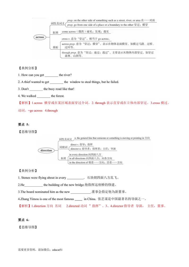 《6.11Unit6单元小结（解析版）_初中全科目同步习题+精品试卷（7-9年级）_25秋初中英语《同步习题+精品试卷》_初中英语（沪教牛津版）试卷_七年级上册_单元测试+单元小结》第3页预览