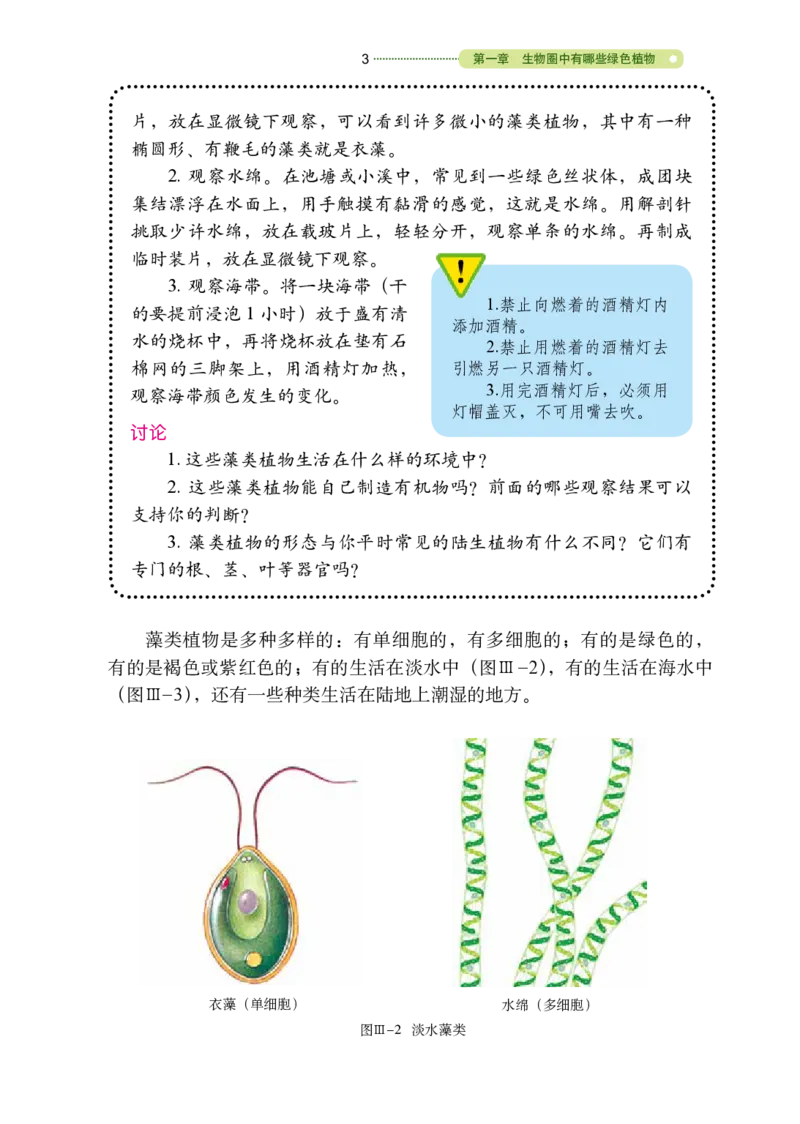 《义务教育教科书（五·四学制）生物学六年级下册_光塔笔记初中课本_初中生物学_鲁科版五四制》第8页预览