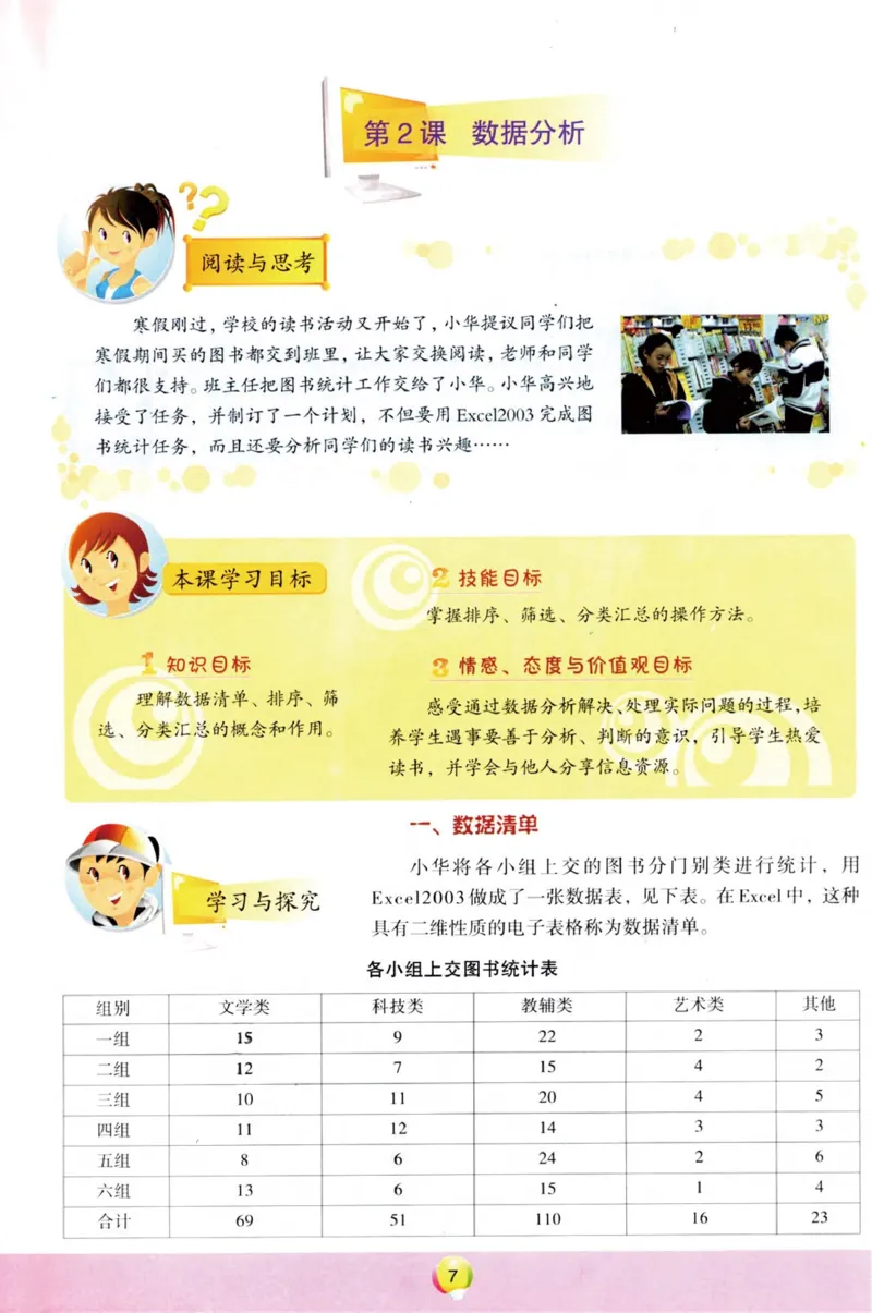 《信息技术7年级下册_光塔笔记初中课本_初中信息技术_青岛版》第8页预览