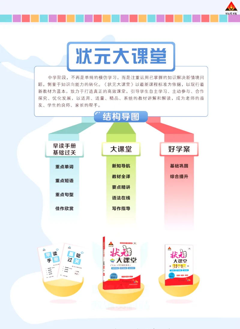 《状元大课堂八年级下册英语人教版学生用书_初中各科《状元大课堂导学案》_7-9下册》第3页预览