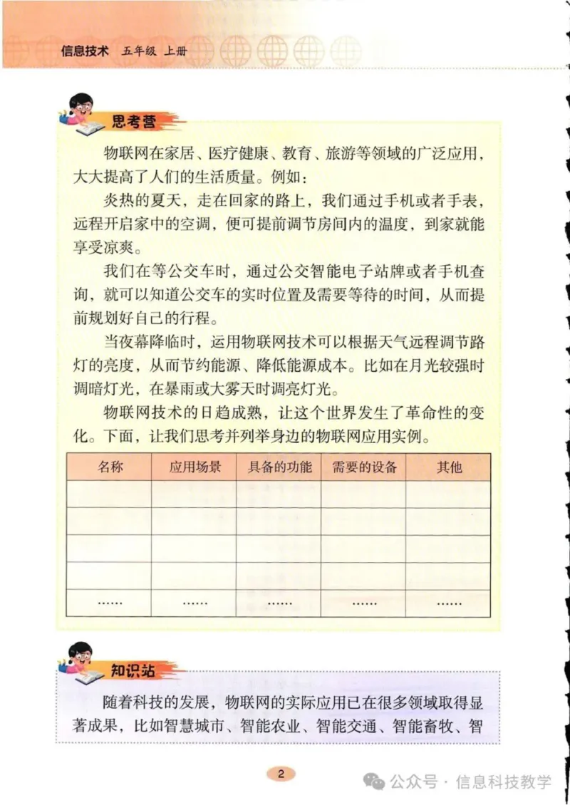 《河南信息技术五上_光塔笔记初中课本_初中信息技术_河南版》第7页预览