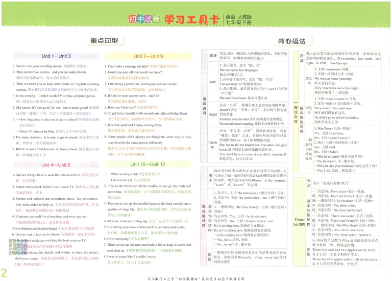 《53初中试卷7年级下册英语_初中全科目同步习题+精品试卷（7-9年级）_25秋初中英语《同步习题+精品试卷》_初中英语（人教版）试卷_初中英语7-9年级上册_《53初中试卷》2024秋》第4页预览