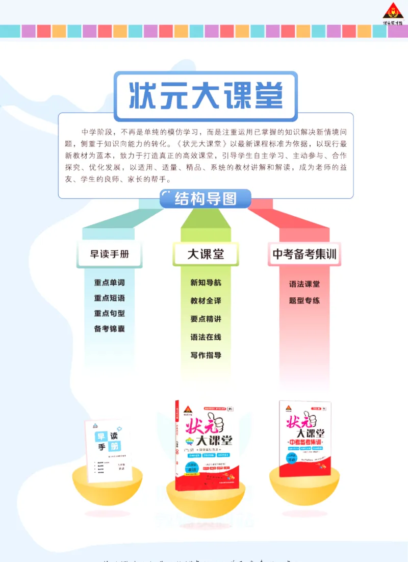 《状元大课堂九年级下册英语人教版学生用书_初中各科《状元大课堂导学案》_7-9下册》第3页预览