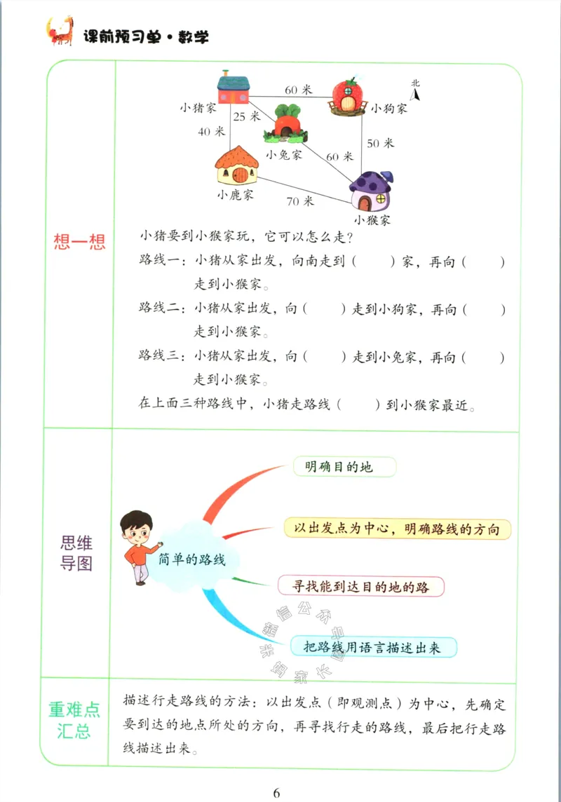 《015.人教版数学红逗号课前预习单三年级下册公众号：米妈家长圈_小学1-6年级全科全套_1-6年级全科下册_三年级_其他补充资料_数学人教版资料》第9页预览