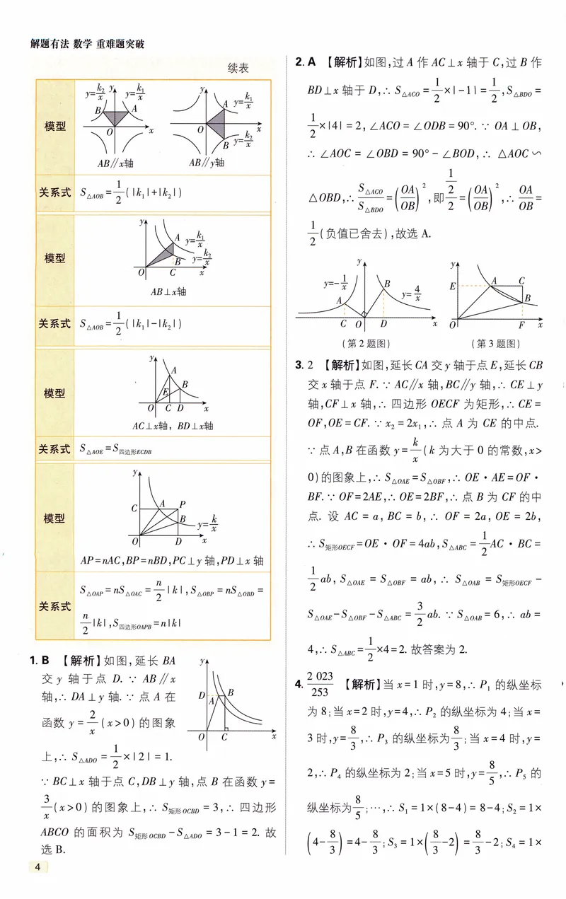 《《初中•中考解题有法》数学重难题突破答案_初中全科目同步习题+精品试卷（7-9年级）_25秋初中数学《同步习题+精品试卷》_初中数学人教版试卷_初中数学人教版7-9年级上册》第5页预览