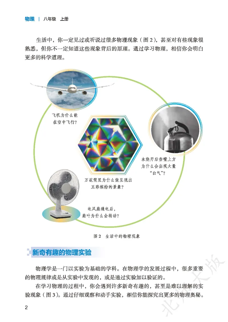 《物理八上北师大（2024秋）_光塔笔记初中课本_初中物理_北师大》第8页预览