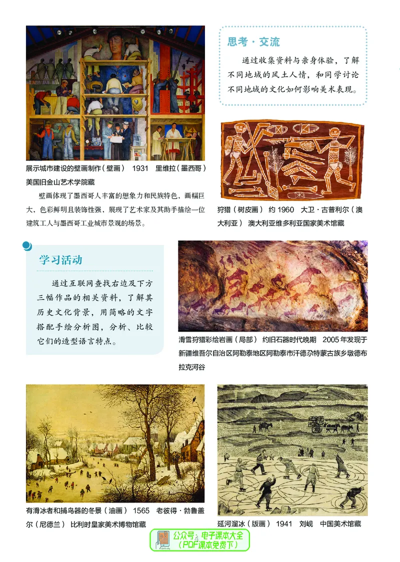《美术七下湘美版（2025春）_光塔笔记初中课本_初中美术_湘美版》第10页预览