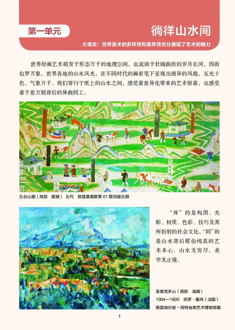 《美术七下湘美版（2025春）_光塔笔记初中课本_初中美术_湘美版》第7页预览