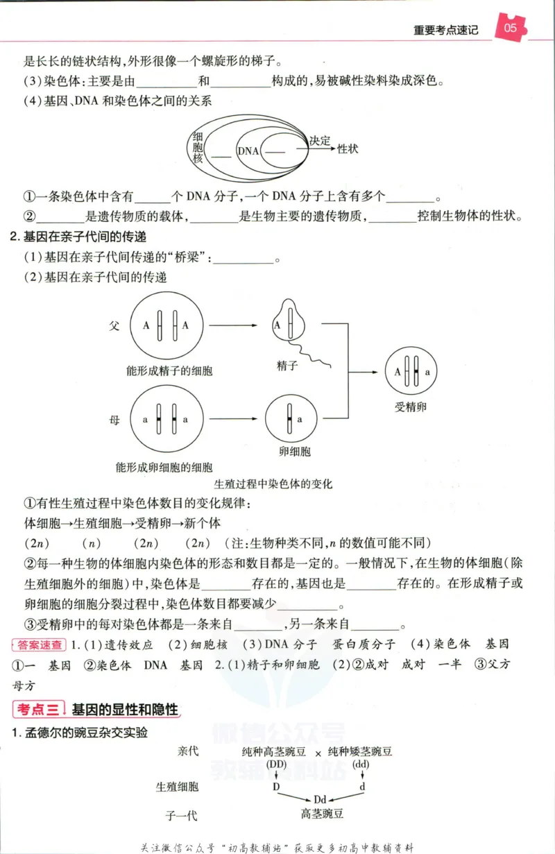 《教材帮8年级下册生物人教版培优帮_初中7-9年级《教材帮》_007教材帮-初中全科_初中教材帮7-9年级生物》第7页预览