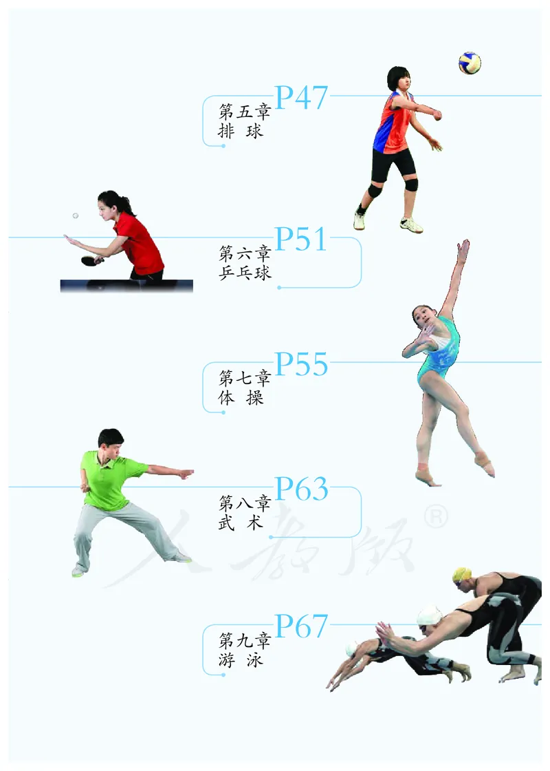 《体育与健康7年级全一册_光塔笔记初中课本_初中体育与健康_人教版》第6页预览