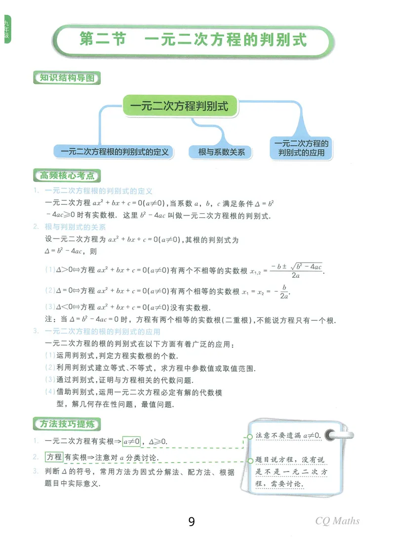 《《学而思练习册》九年级全册_初中全科目同步习题+精品试卷（7-9年级）_25秋初中数学《同步习题+精品试卷》_初中数学人教版试卷_初中数学人教版7-9年级上册_《学而思练习册》》第9页预览