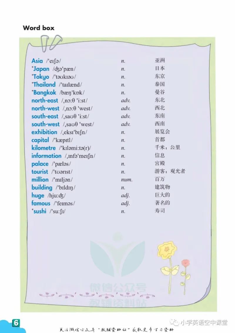 《六年级下册英语上海牛津版电子课本_光塔笔记初中课本_初中英语_牛津上海版》第8页预览