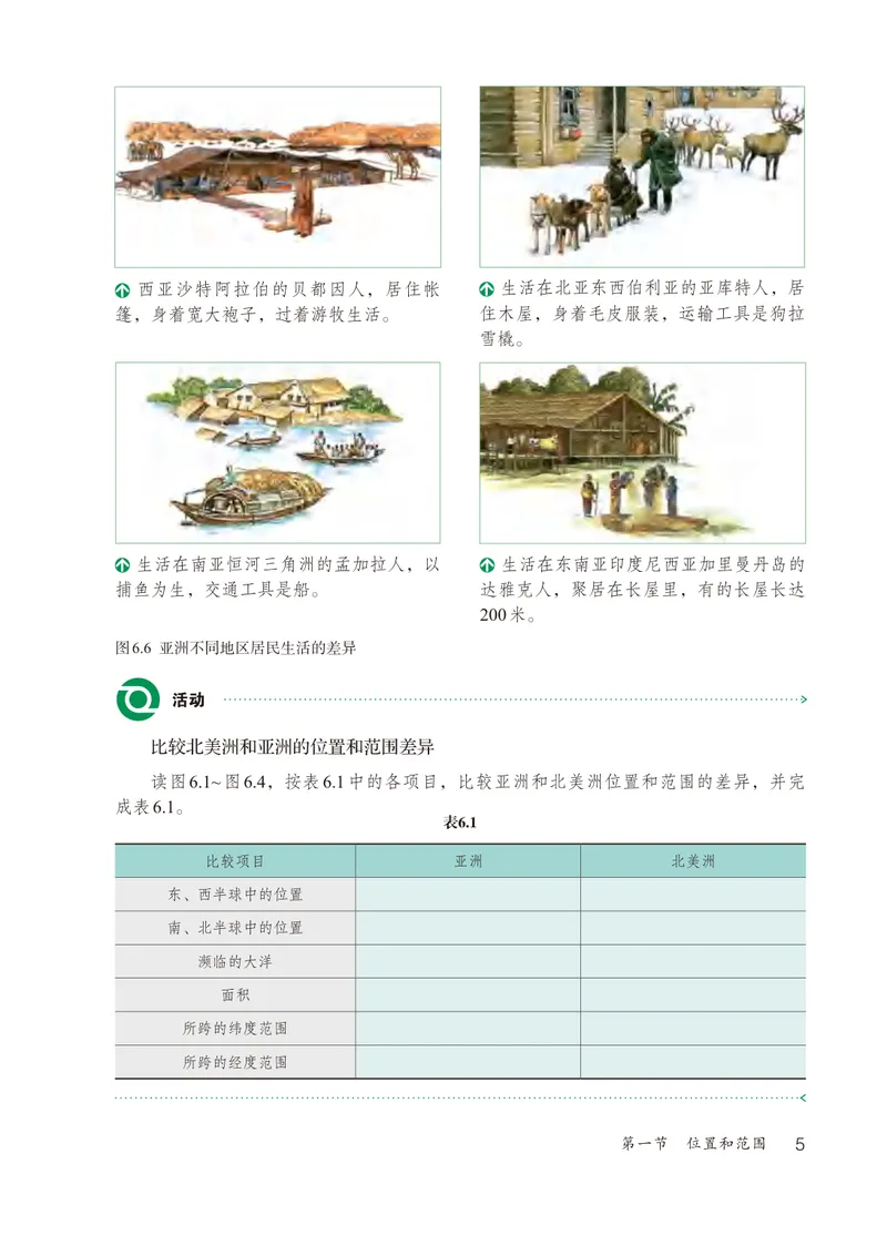 《（五四）地理六年级下册_光塔笔记初中课本_初中地理_鲁教版五四制》第10页预览