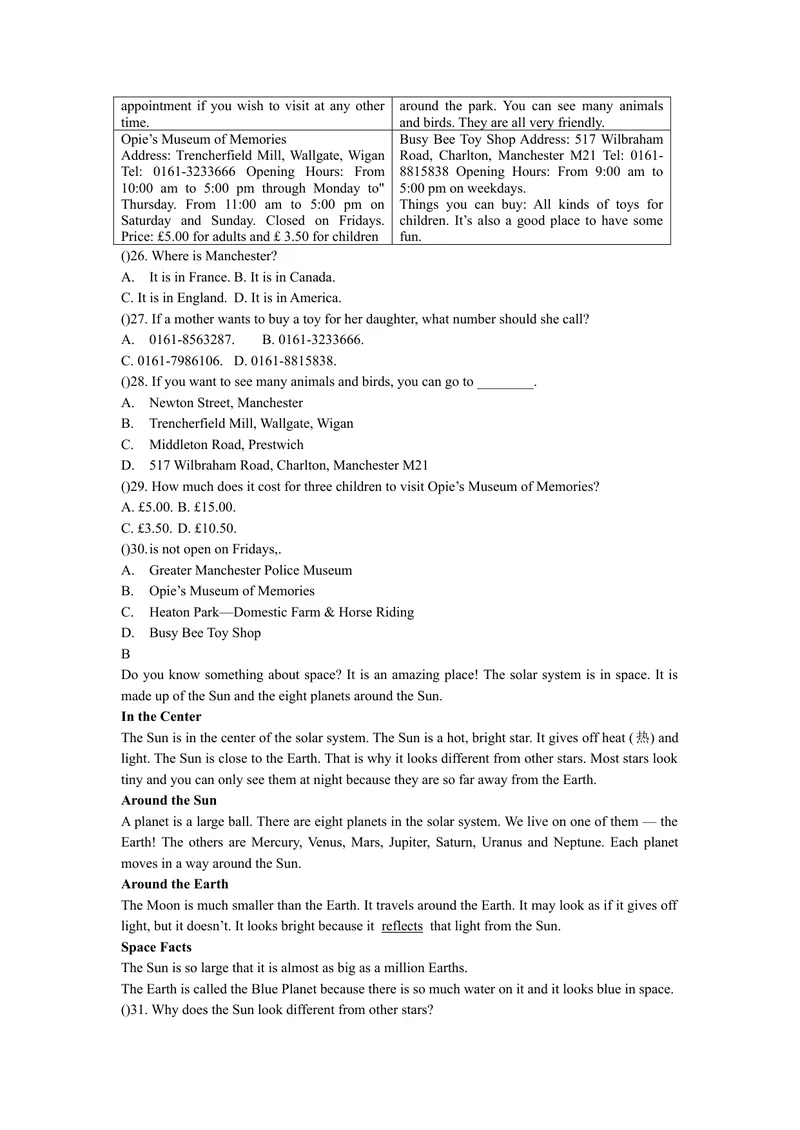 《Unit7-8单元综合测试题_初中全科目同步习题+精品试卷（7-9年级）_25秋初中英语《同步习题+精品试卷》_初中英语（沪教牛津版）试卷_八年级下册_第03套：单元测试卷（仅供参考）》第3页预览