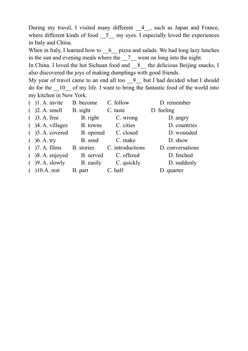 《Module1Unit2Period4Morepracticeandculturecorner同步练习_初中全科目同步习题+精品试卷（7-9年级）_25秋初中英语《同步习题+精品试卷》_初中英语（沪教牛津版）试卷_八年级下册》第2页预览