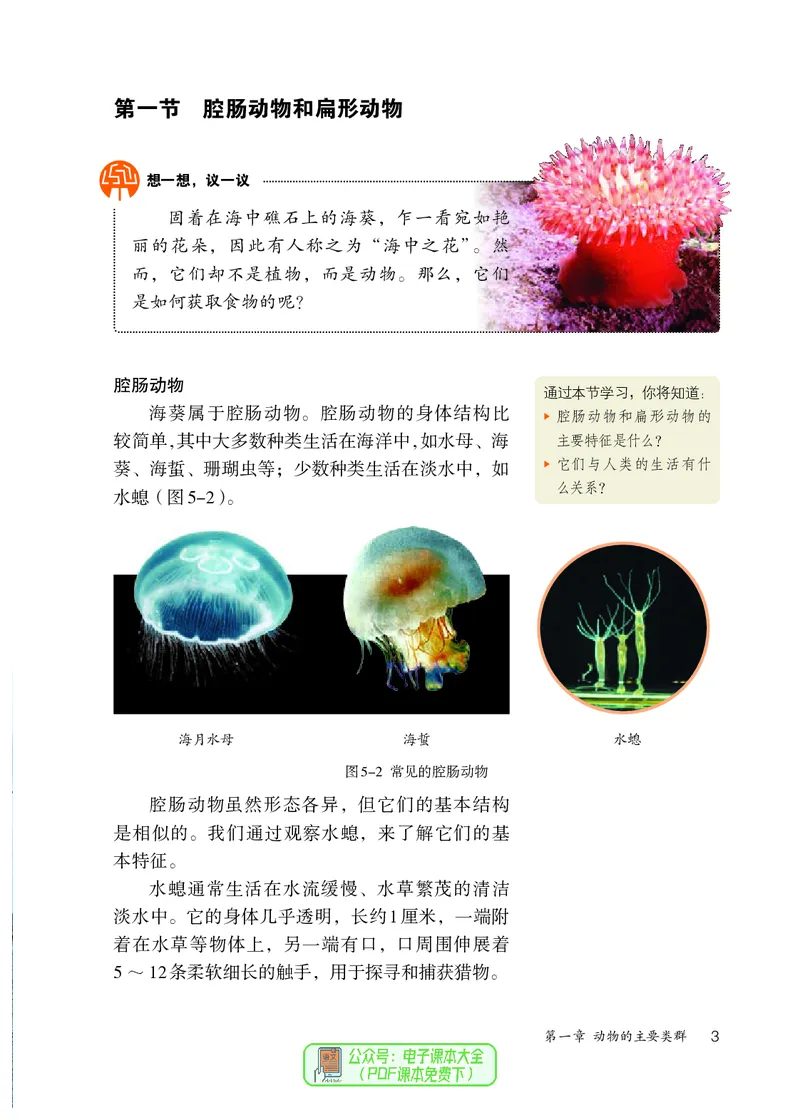 《生物学8年级上册（2024秋）_光塔笔记初中课本_初中生物学_人教版_初中生物8年级上册》第8页预览
