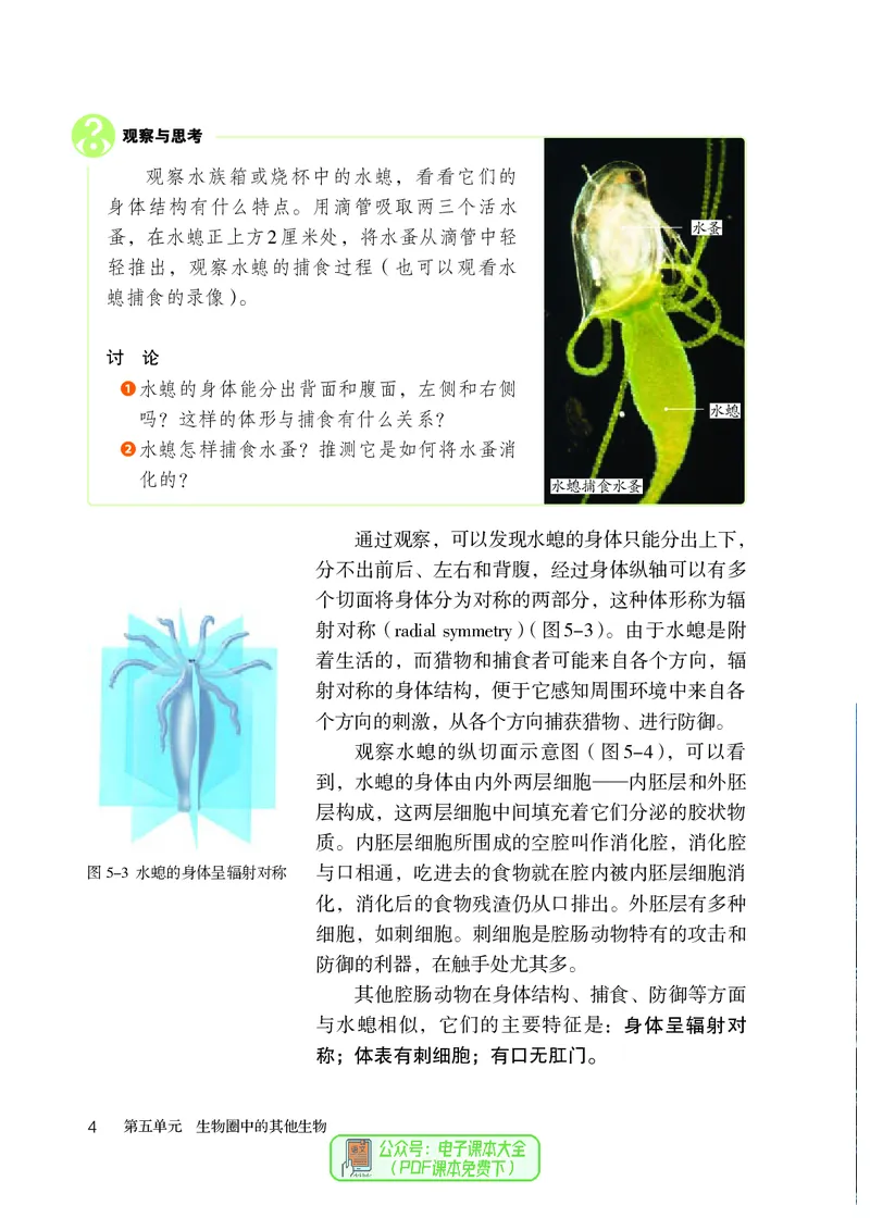 《生物学8年级上册（2024秋）_光塔笔记初中课本_初中生物学_人教版_初中生物8年级上册》第9页预览