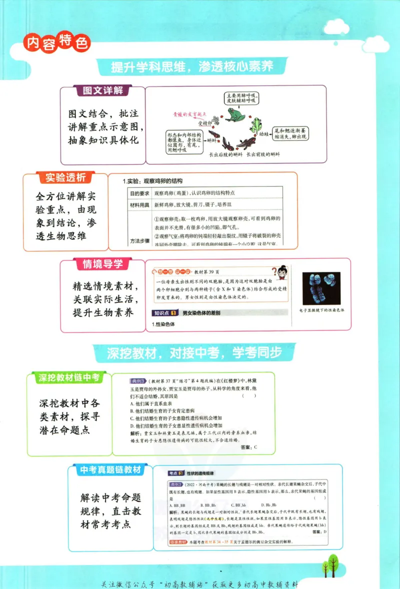 《教材帮8年级下册生物人教版_初中7-9年级《教材帮》_007教材帮-初中全科_初中教材帮7-9年级生物》第5页预览
