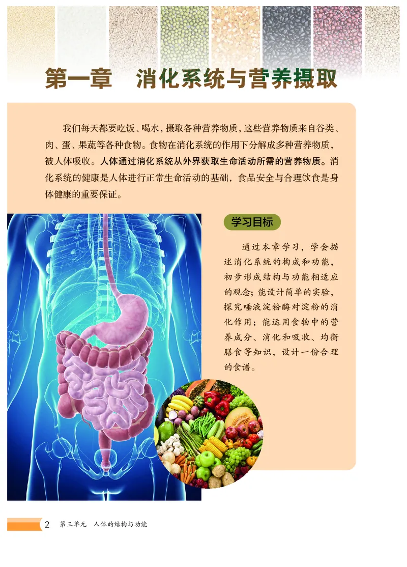 《生物七下冀少版（2025春）_光塔笔记初中课本_2025春新增教材合集_初中生物7年级下册（2025春）》第9页预览