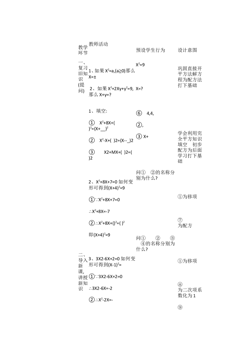《人教数学九上21.2.1配方法[祝老师]市一等奖优质课_初中7-9年级全科优质公开课_初中数学优质公开课_初中数学9年级上册优质课视频含课件教案》第2页预览