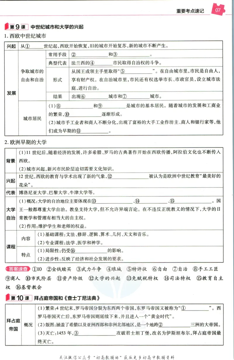 《教材帮9年级上册历史人教版培优帮_初中7-9年级《教材帮》_007教材帮-初中全科》第9页预览