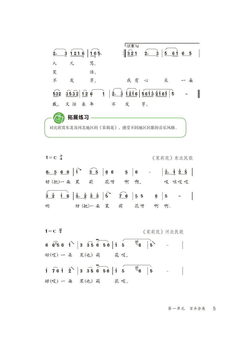 《（鲁教版）音乐8年级下册_光塔笔记初中课本_初中音乐_鲁教版五四制》第8页预览