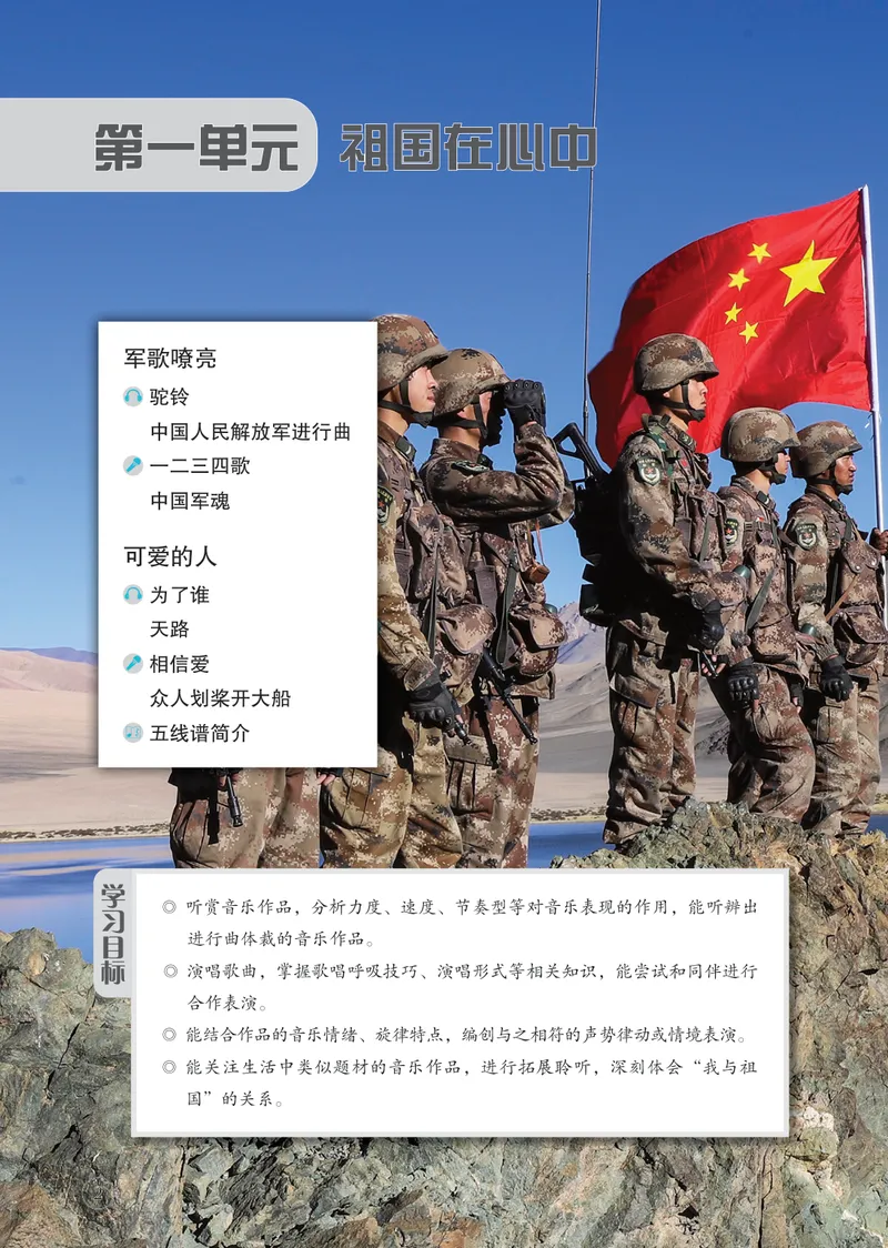 《音乐八上（辽海版）2025秋_光塔笔记初中课本_初中音乐_辽海版》第6页预览