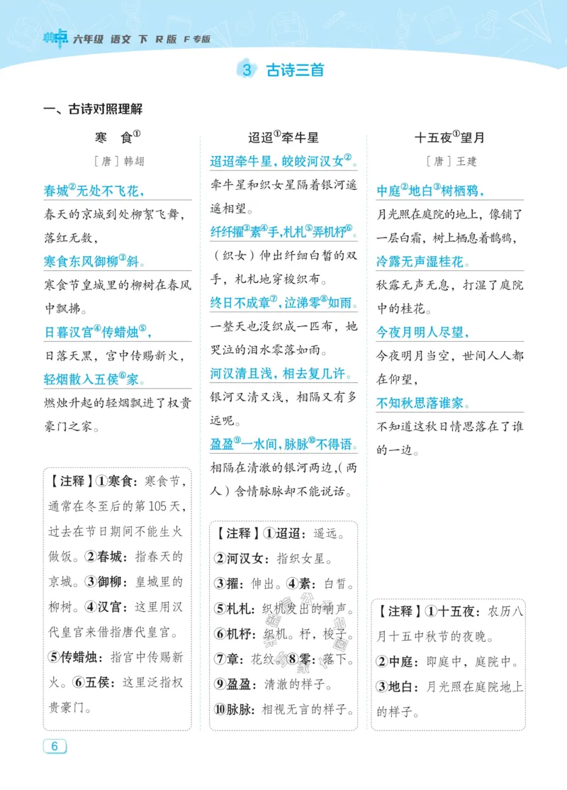《019.24春典中点语文课堂重点笔记六年级下册_小学1-6年级全科全套_1-6年级全科下册_六年级_其他补充资料_语文资料》第8页预览