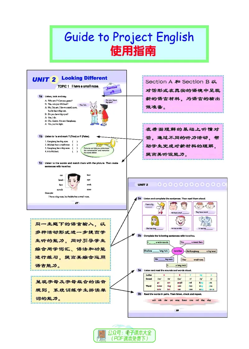 《英语教材（七年级上册）_光塔笔记初中课本_初中英语_仁爱版》第6页预览