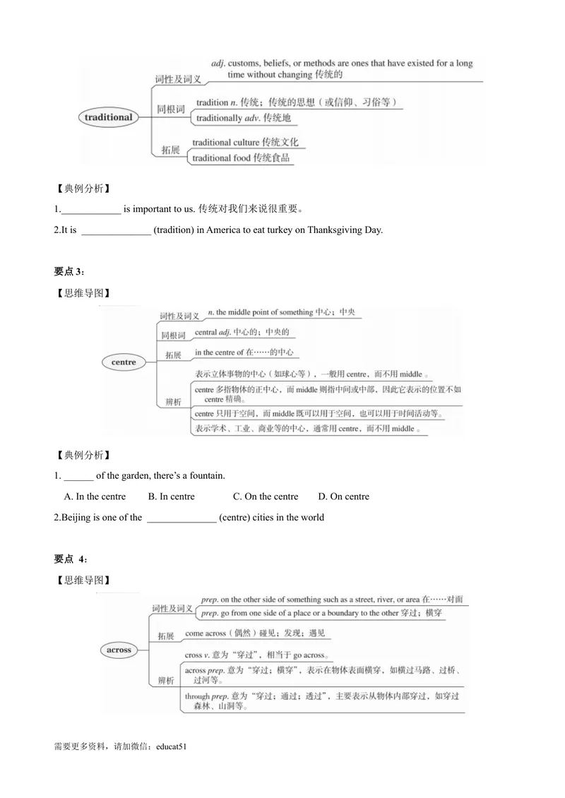 《6.11Unit6单元小结（原卷版）_初中全科目同步习题+精品试卷（7-9年级）_25秋初中英语《同步习题+精品试卷》_初中英语（沪教牛津版）试卷_七年级上册_单元测试+单元小结》第2页预览