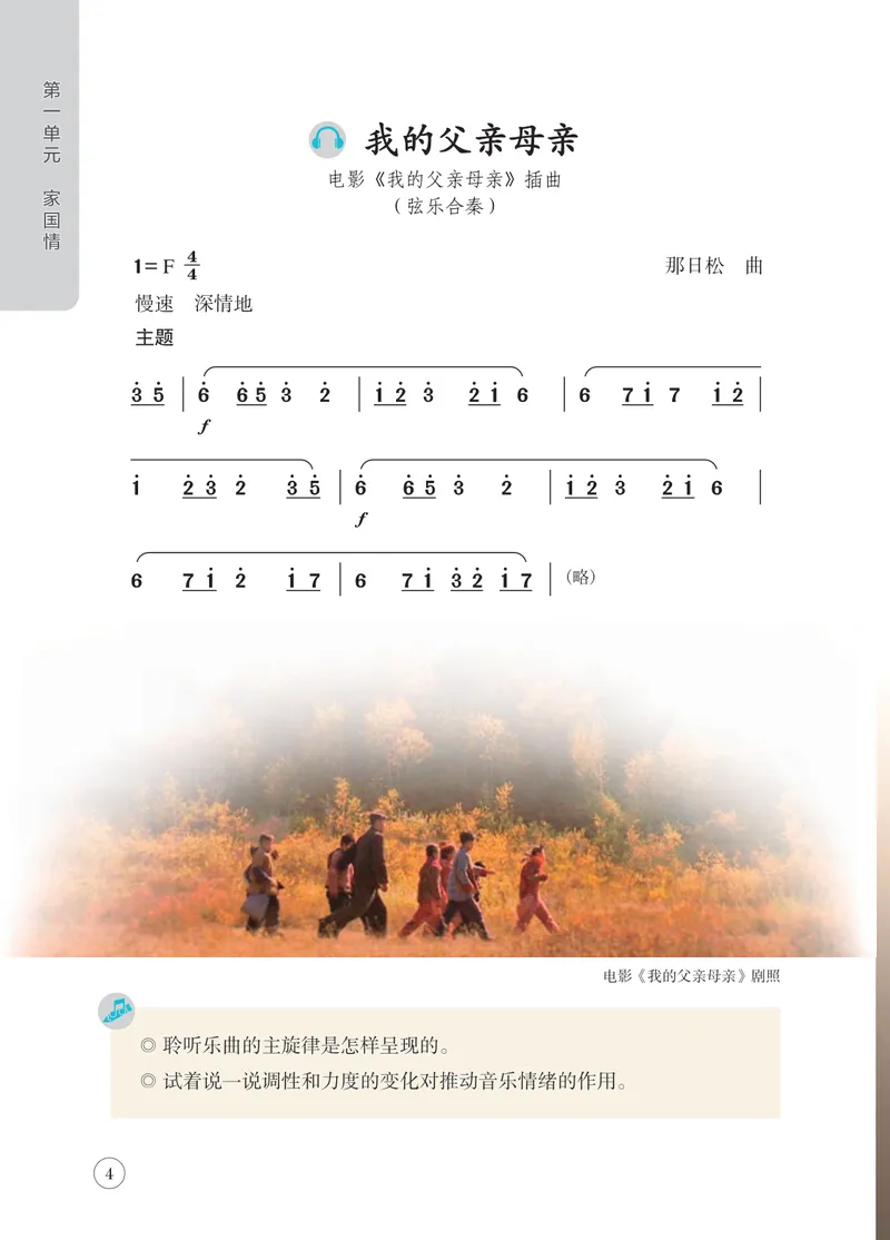 《音乐七下辽海版（2025春）_光塔笔记初中课本_2025春新增教材合集_初中音乐7年级下册（2025春）》第8页预览