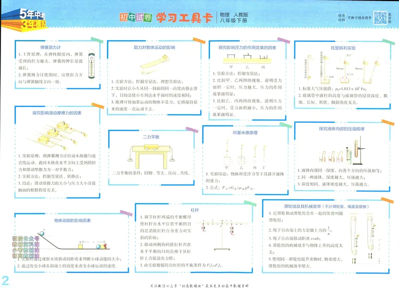 《53初中试卷8年级下册物理_初中全科目同步习题+精品试卷（7-9年级）_25秋初中物理《同步习题+精品试卷》_初中物理试卷人教版_《53初中试卷》24秋_人教版》第4页预览