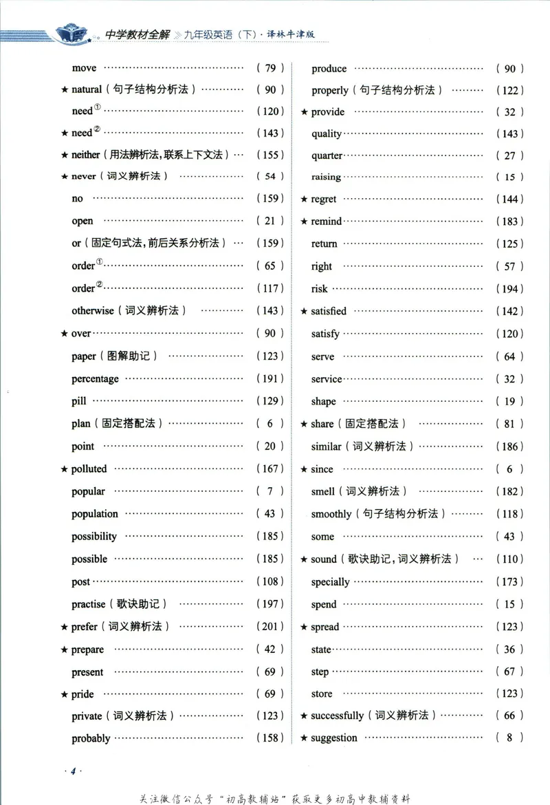 《中学教材全解九年级下册英语译林牛津版_初中《教材全解》7-9年级上下册_初中英语《中学教材全解》7-9年级上下册_译林版》第10页预览