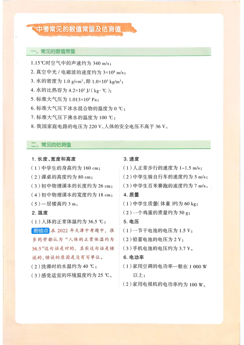 《一飞冲天-中考专项精品试题分类-物理_2026版中考《一飞冲天》中考专项精品试题分析（7科全）》第3页预览