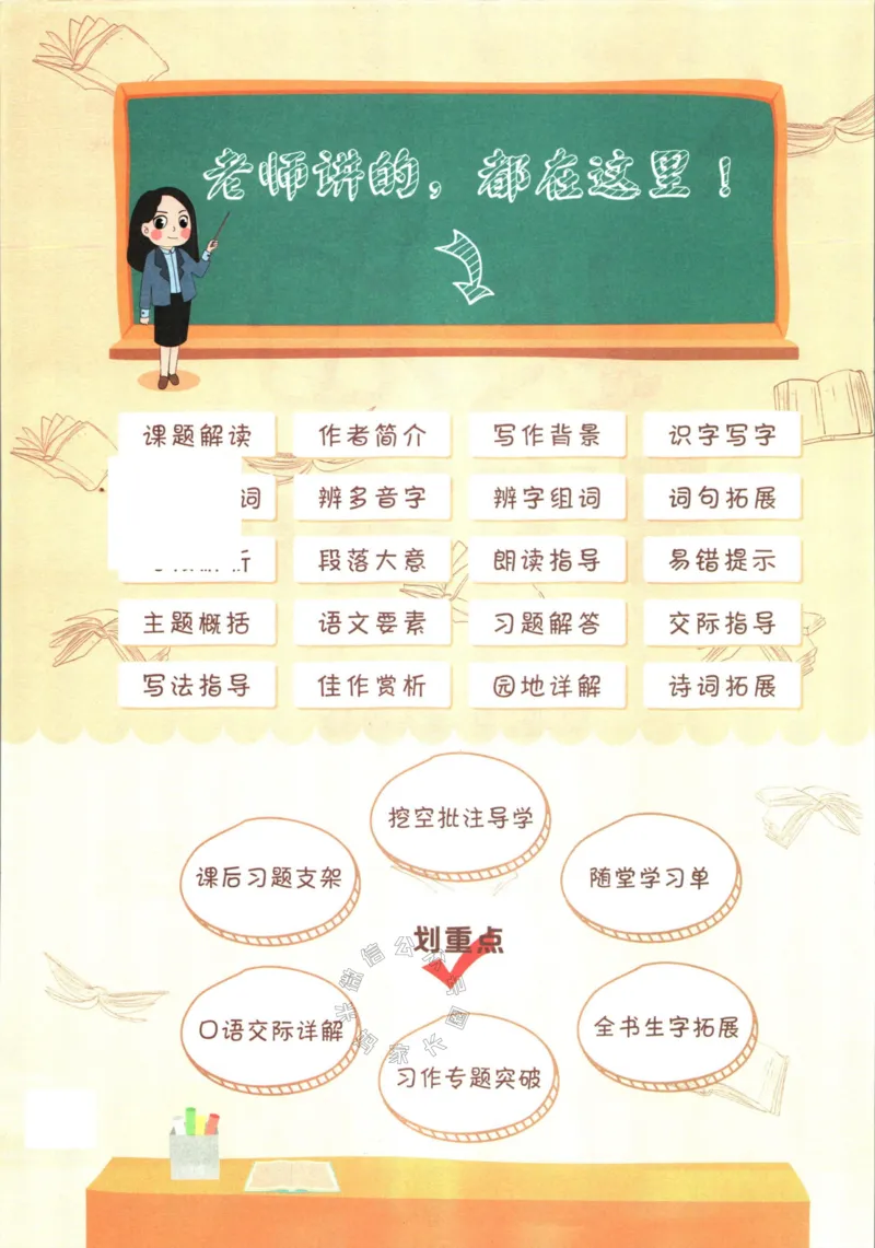 《021.语文状元笔记五年级下册公众号：米妈家长圈_小学1-6年级全科全套_1-6年级全科下册_五年级_其他补充资料_教辅系列_语文资料》第4页预览