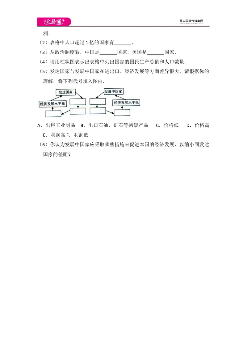 《全易通地理人教版七年级上第五章测试题_初中全科目同步习题+精品试卷（7-9年级）_25秋初中地理《同步习题+精品试卷》_《同步试题》_人教版_同步试题资源包（7A）》第9页预览