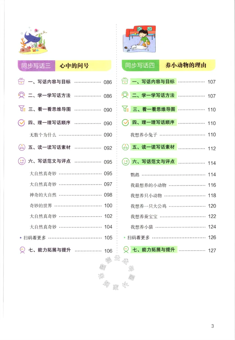 《024.开心教育小学同步作文二年级下册公众号：米妈家长圈_小学1-6年级全科全套_1-6年级全科下册_二年级_其他补充资料_语文资料》第4页预览