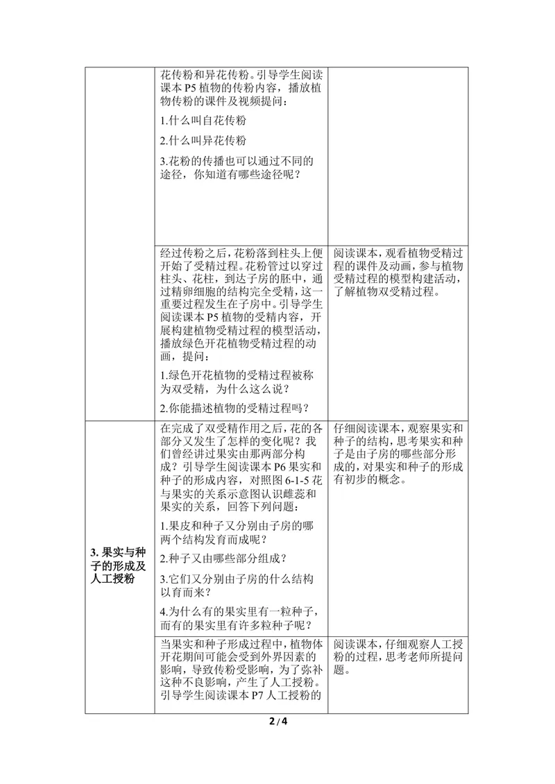 《《有性生殖》教案_初中全科目同步习题+精品试卷（7-9年级）_25秋初中生物《同步习题+精品试卷》_初中生物试卷（冀少版）_《同步练习+教案学案》_八年级下册_第六单元生物的繁衍与发展》第2页预览