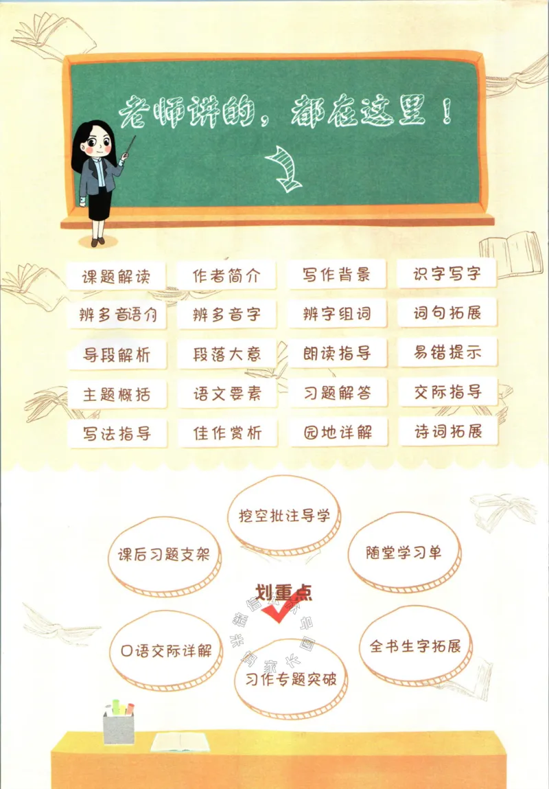 《025.语文状元笔记三年级下册公众号：米妈家长圈_小学1-6年级全科全套_1-6年级全科下册_三年级_其他补充资料_语文资料》第4页预览