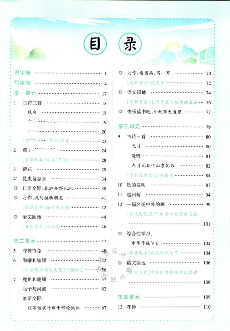 《025.语文状元笔记三年级下册公众号：米妈家长圈_小学1-6年级全科全套_1-6年级全科下册_三年级_其他补充资料_语文资料》第5页预览