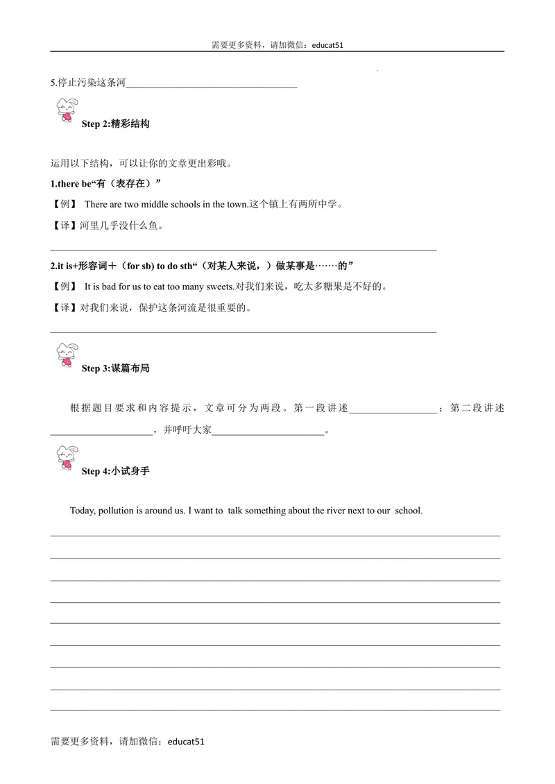 《专题06书面表达及专练_初中全科目同步习题+精品试卷（7-9年级）_25秋初中英语《同步习题+精品试卷》_初中英语（沪教牛津版）试卷_七年级上册_期末考点串讲》第5页预览