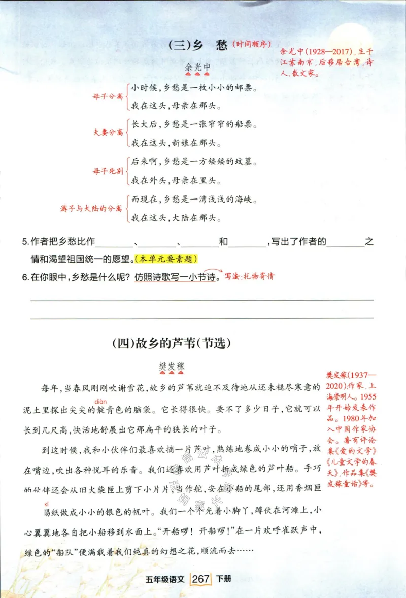 《022.语文状元笔记五年级下册日日练公众号：米妈家长圈_小学1-6年级全科全套_1-6年级全科下册_五年级_其他补充资料_教辅系列_语文资料》第9页预览