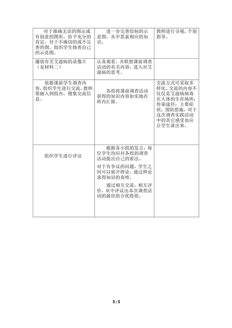 《《艾滋病的发生与流行》优教教案_初中全科目同步习题+精品试卷（7-9年级）_25秋初中生物《同步习题+精品试卷》_初中生物试卷（冀少版）_《同步练习+教案学案》_七年级下册》第3页预览