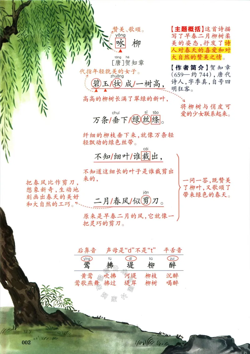 《026.一本二年级下册语文课本预习笔记（有答案）公众号：米妈家长圈_小学1-6年级全科全套_1-6年级全科下册_二年级_其他补充资料_语文资料》第8页预览