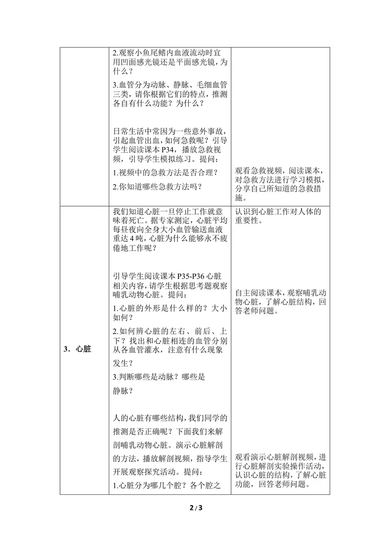 《《运输物质的器官》教案_初中全科目同步习题+精品试卷（7-9年级）_25秋初中生物《同步习题+精品试卷》_初中生物试卷（冀少版）_《同步练习+教案学案》_七年级下册》第2页预览