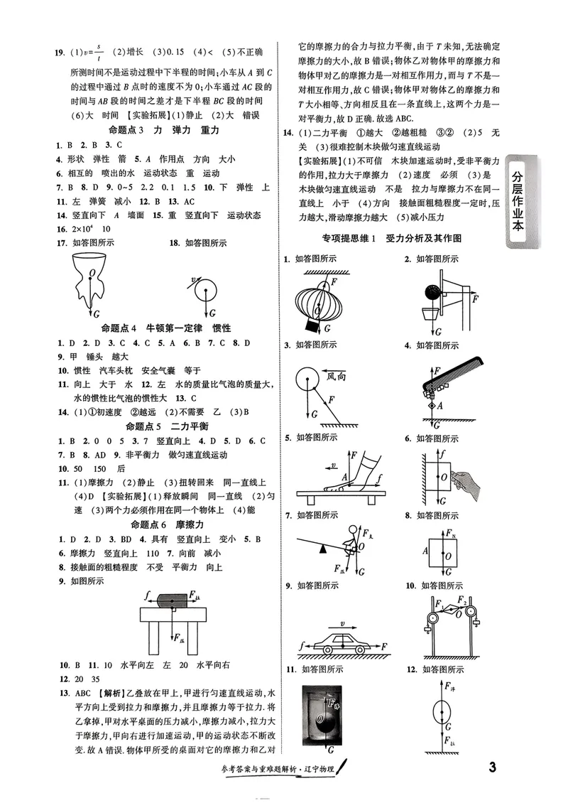 《一战成名-新中考物理-5-参考答案_初中全科目同步习题+精品试卷（7-9年级）_25秋初中物理《同步习题+精品试卷》_初中物理试卷人教版_《新中考物理》25春》第5页预览