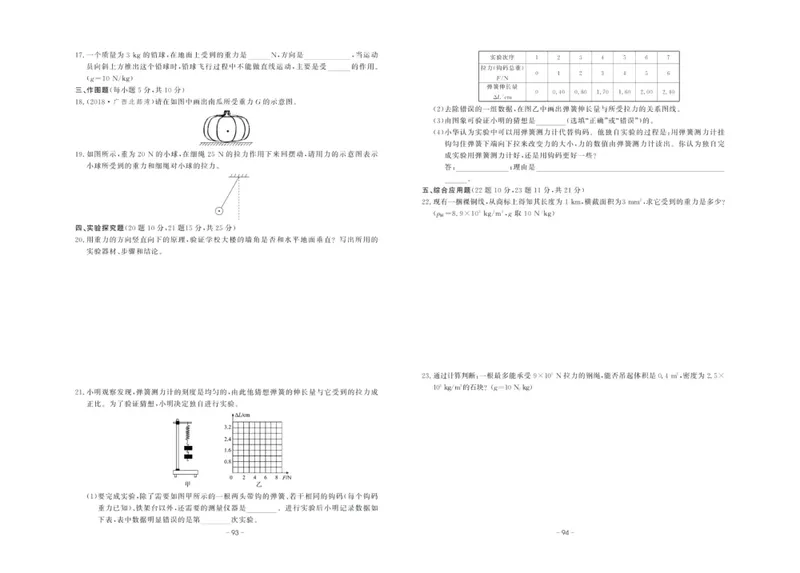 《中华题王八年级下册物理人教版测试卷_初中全科目同步习题+精品试卷（7-9年级）_25秋初中物理《同步习题+精品试卷》_初中物理试卷人教版_《中华题王测试卷》》第2页预览