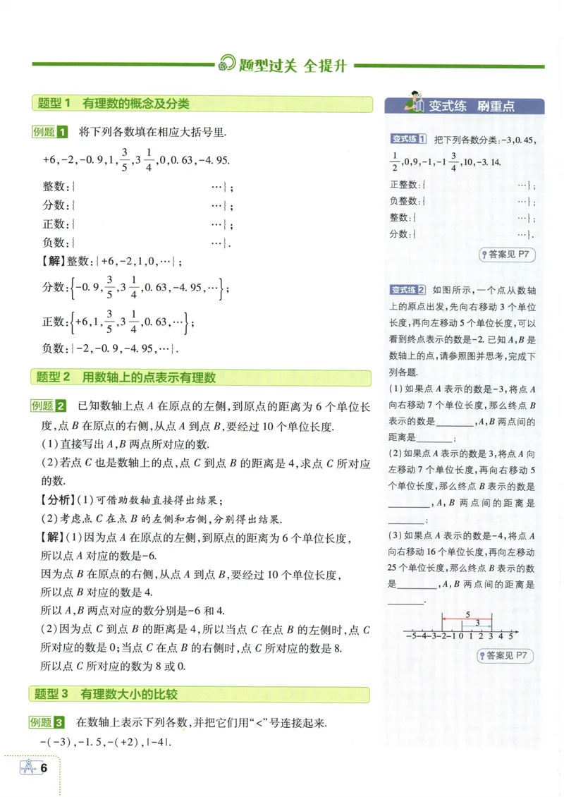 《24新教材人教版七上数学知识点清单_初中全科《知识梳理》打包下载_2024秋《名师总结知识点》上册_24秋《名师总结》知识点七年级全科》第8页预览